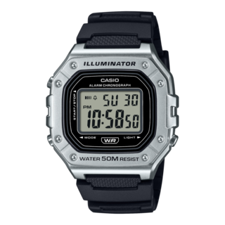 Casio W-218HM-7AV Orologio Digitale Sportivo Uomo - 7 Anni Batteria, 50m Acqua