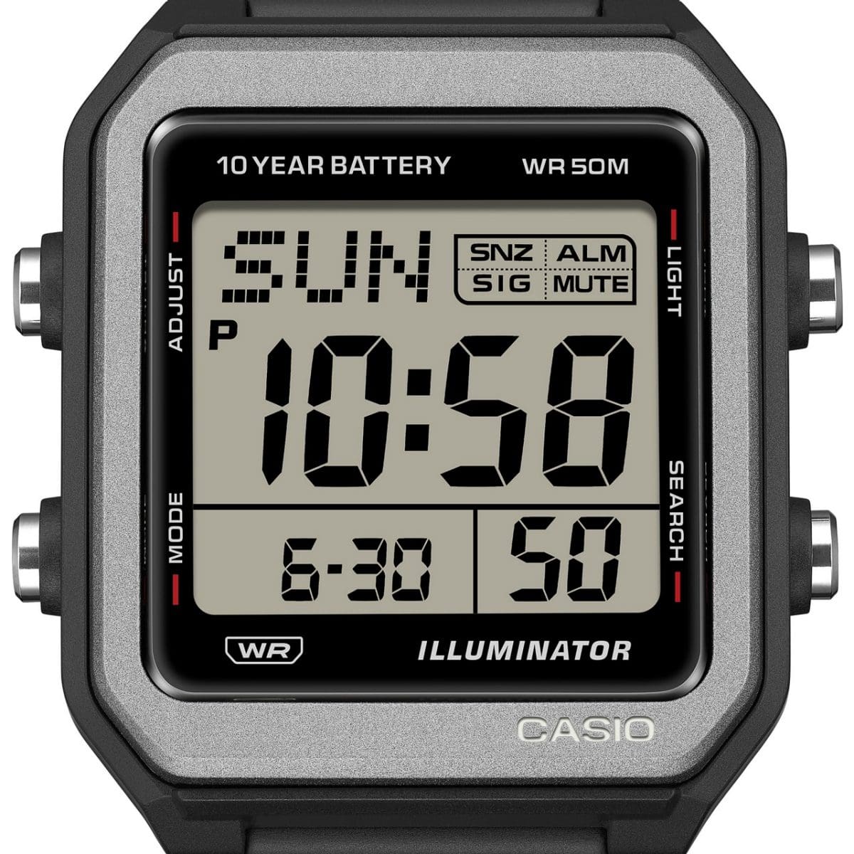 W221H-1AV | CASIO Black | CASIO