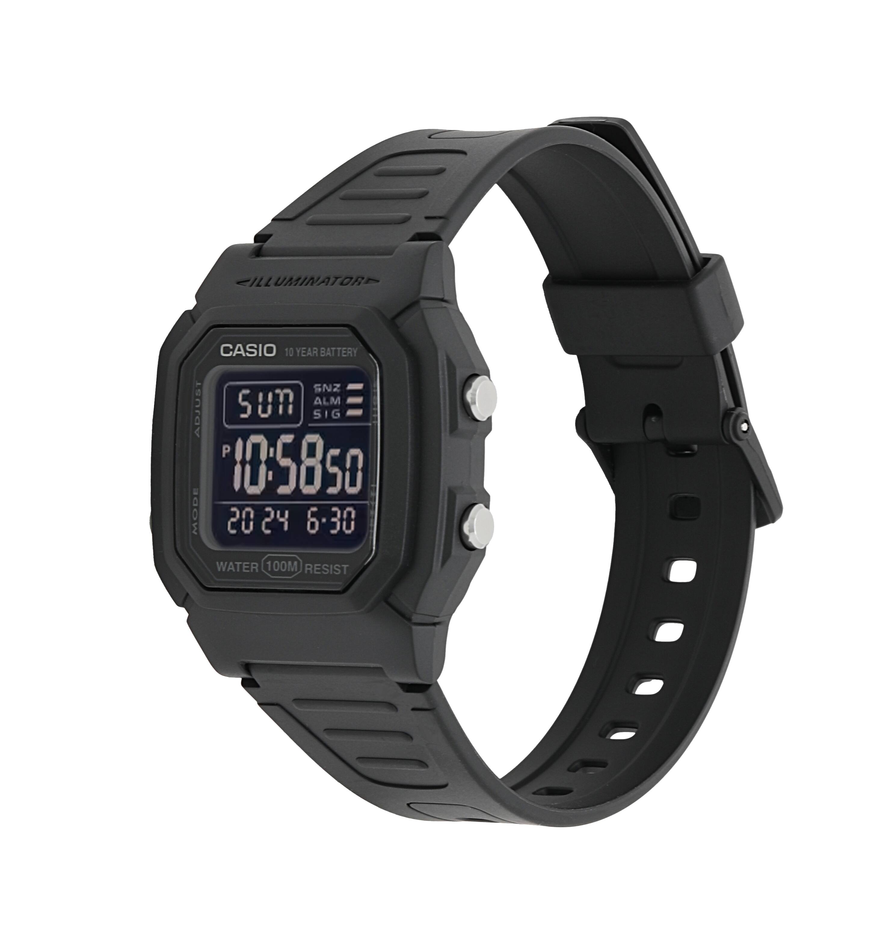 W800H 1BV Black Digital Watch CASIO W800H 1BV Black Digital Watch CASIO