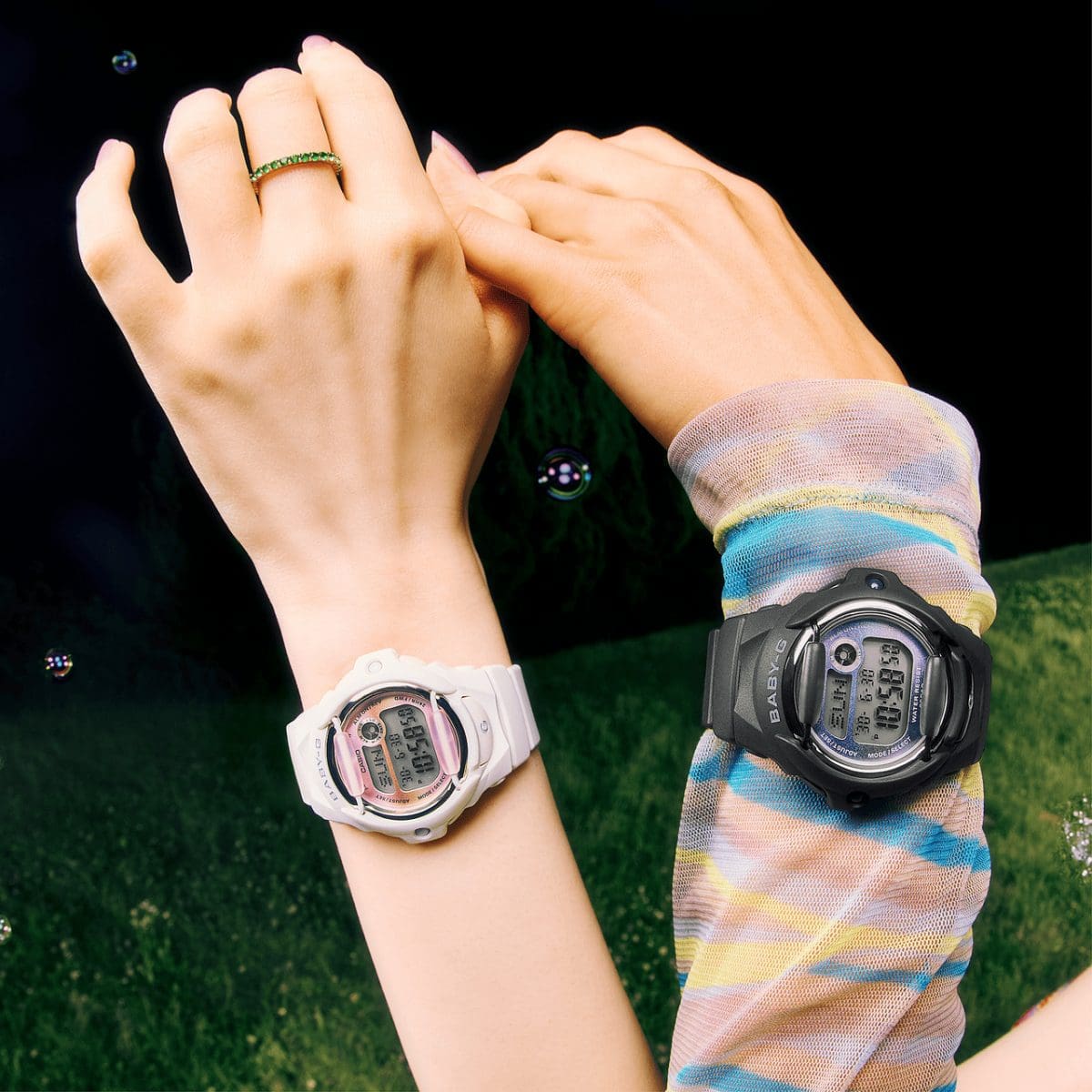 Từ trái sang: BG-169GD-7, BG-169GD-1