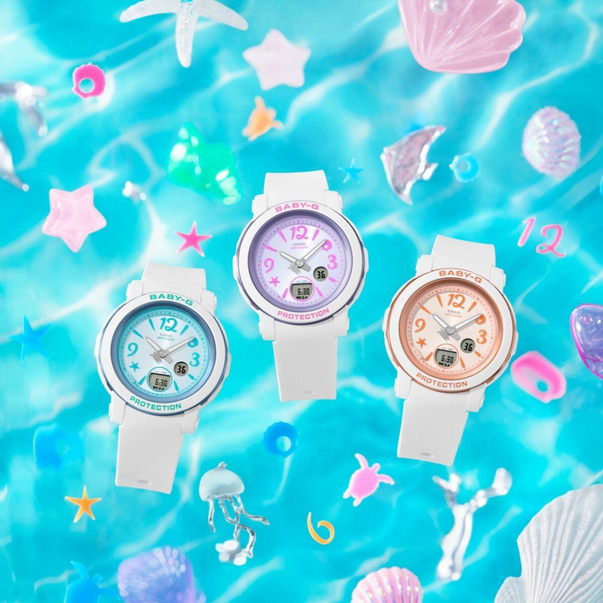 Từ trái sang: BGA-290US-2A, BGA-290US-6A, BGA-290US-4A