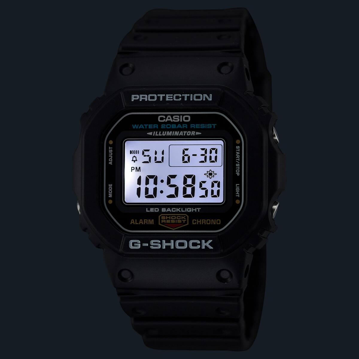 DW-5600UE-1　Đèn LED