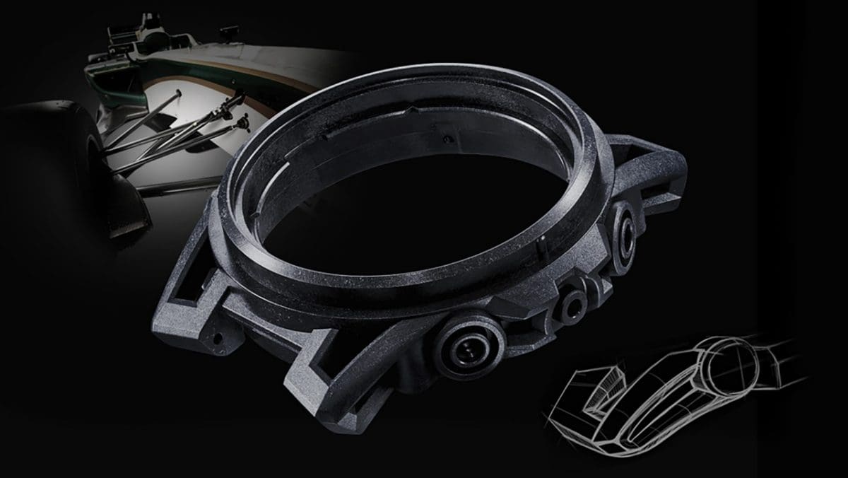 Vỏ nhựa resin gia cố sợi carbon với thiết kế tay giảm xóc của ECB-2000SS-2A