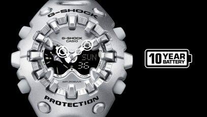 GA-V01A-8A Đồng hồ bền bỉ với tuổi thọ pin khoảng 10 năm