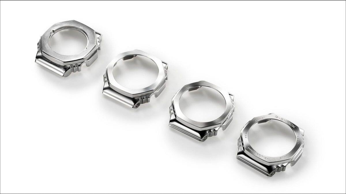 GM-2110D-7A Đường gờ hình bát giác được chế tạo bằng quy trình rèn, cắt và đánh bóng tỉ mỉ, đến cả các chi tiết nối ở mặt dưới, với bề mặt hoàn thiện dạng đường kẻ mảnh và tráng gương riêng biệt được áp dụng cho từng bề mặt.