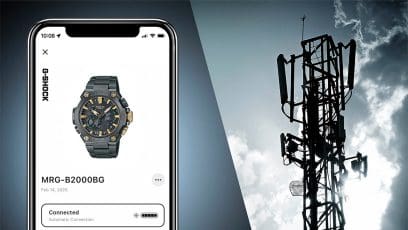 MRG-B2000BG-3A Đồng hồ chạy bằng năng lượng mặt trời có kết nối Bluetooth® và điều khiển bằng vô tuyến để nâng cao độ chính xác và độ tin cậy