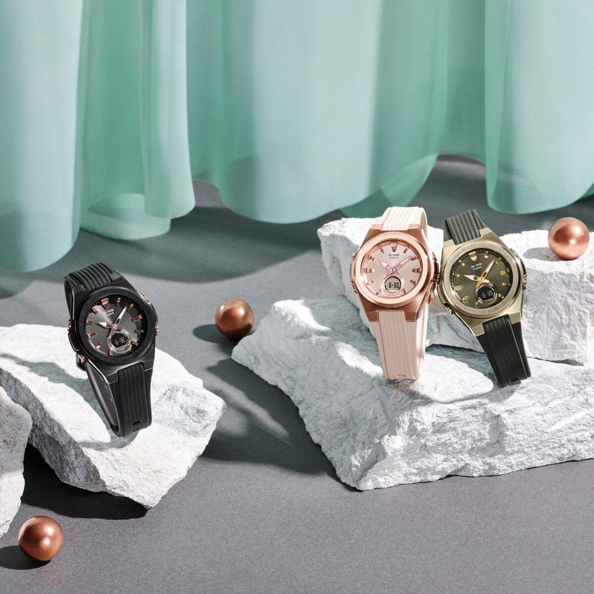 From left: MSG-C150G-1A, MSG-C150G-4A, MSG-C150G-3A