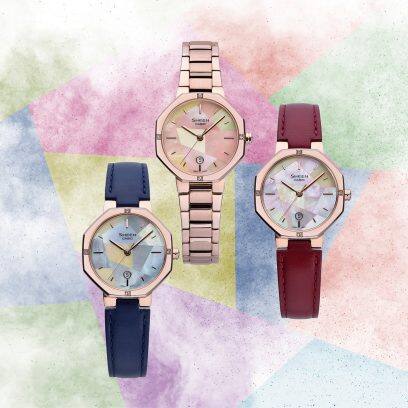 Từ trái sang: SHE-4543CGL-2A, SHE-4543CG-4A, SHE-4543CGL-4A