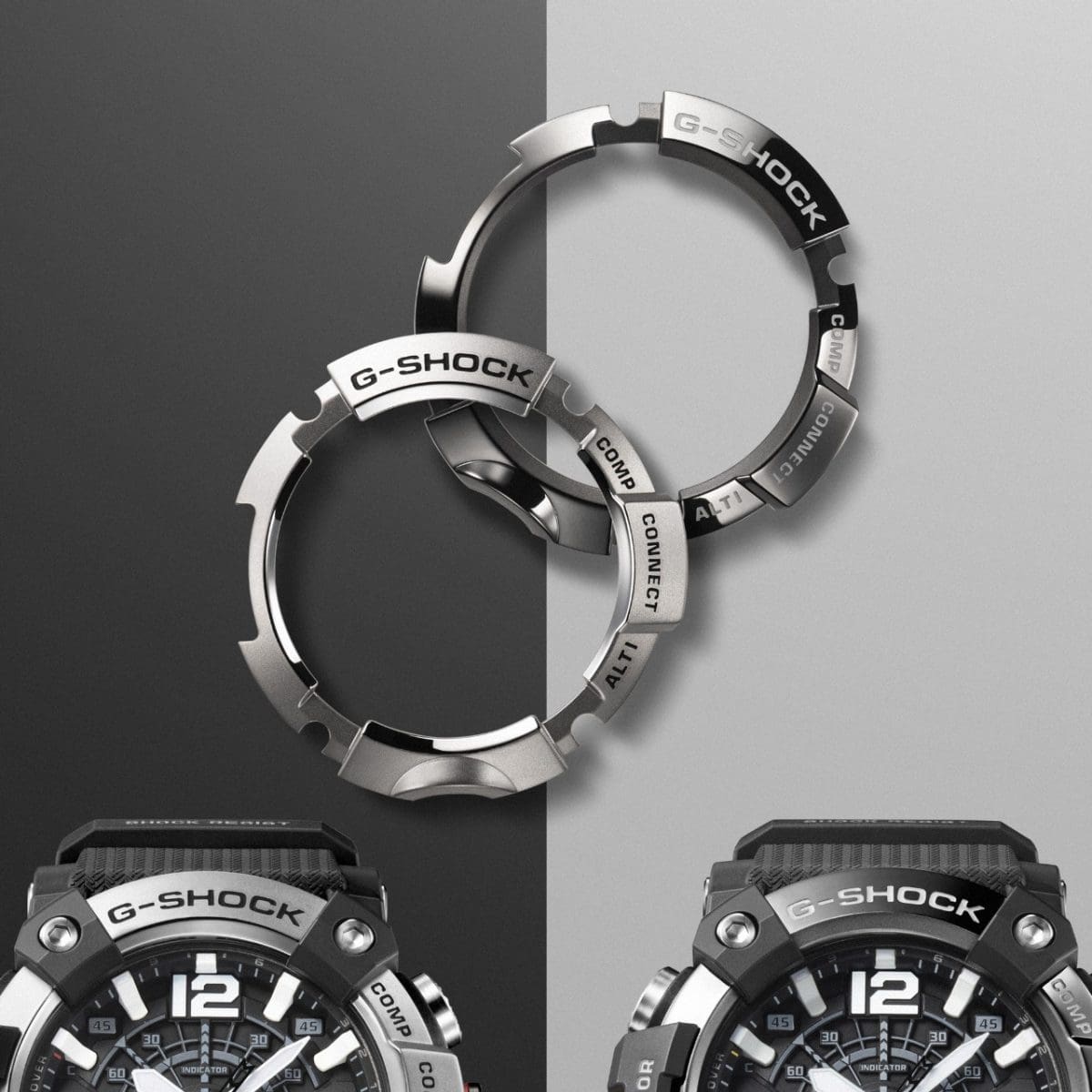 GG-B100XMB-1A Stainless steel bezel: Refined craftsmanship highlighting the aesthetics of practical elegance #3