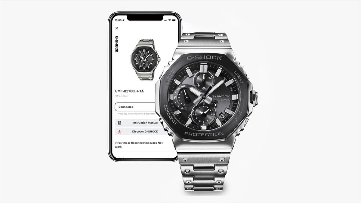 GMC-B2100BT-1A Solar-powered timekeeping with Bluetooth® for enhanced accuracy and reliability #5
