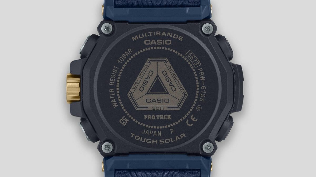 PRW-61SS-2 Case back engraved with 50th anniversary logo #4