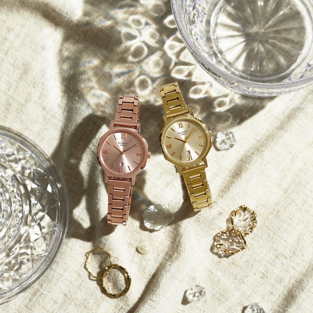 From left: SHE-4554PG-4A, SHE-4554G-9A #2