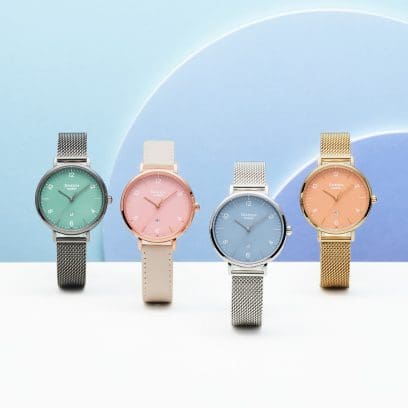 From left: SHE-4562BM-3A, SHE-4562PGL-4A, SHE-4562M-2A, SHE-4562GM-4A #2