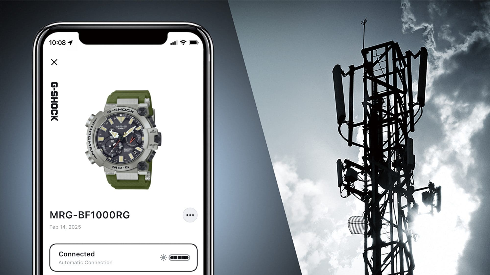 عرض التوقيت يعمل بالطاقة الشمسية مع تقنية Bluetooth® وتحكم لاسلكي للحصول على دقة وموثوقية محسّنتين