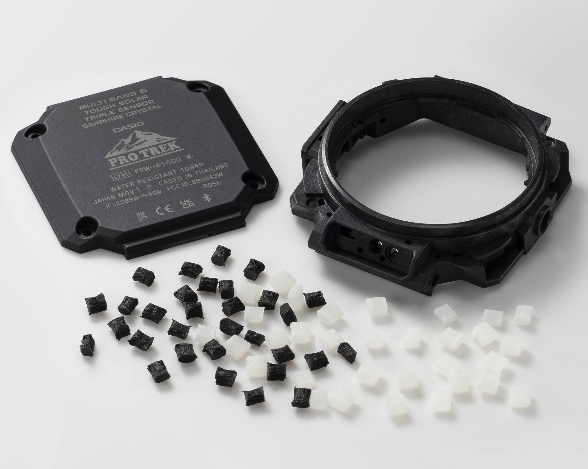 صورة الراتينج الحيوي في ساعة PRW-B1000