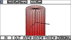 Screenshot: Vergrößerungsfunktion des 3D‑Graphen