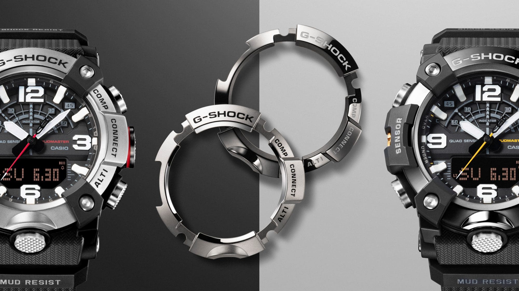 Image of a stainless steel bezel with a meticulously finished surface showcasing outstanding sculptural beauty