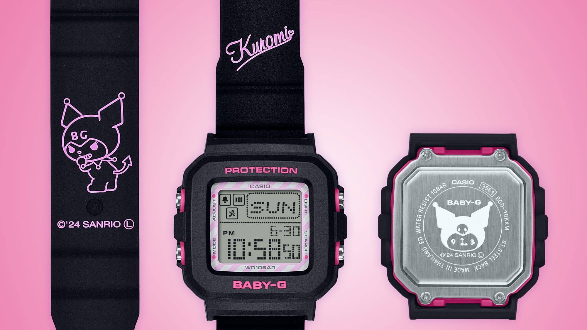 Original design bursting with Kuromi charm