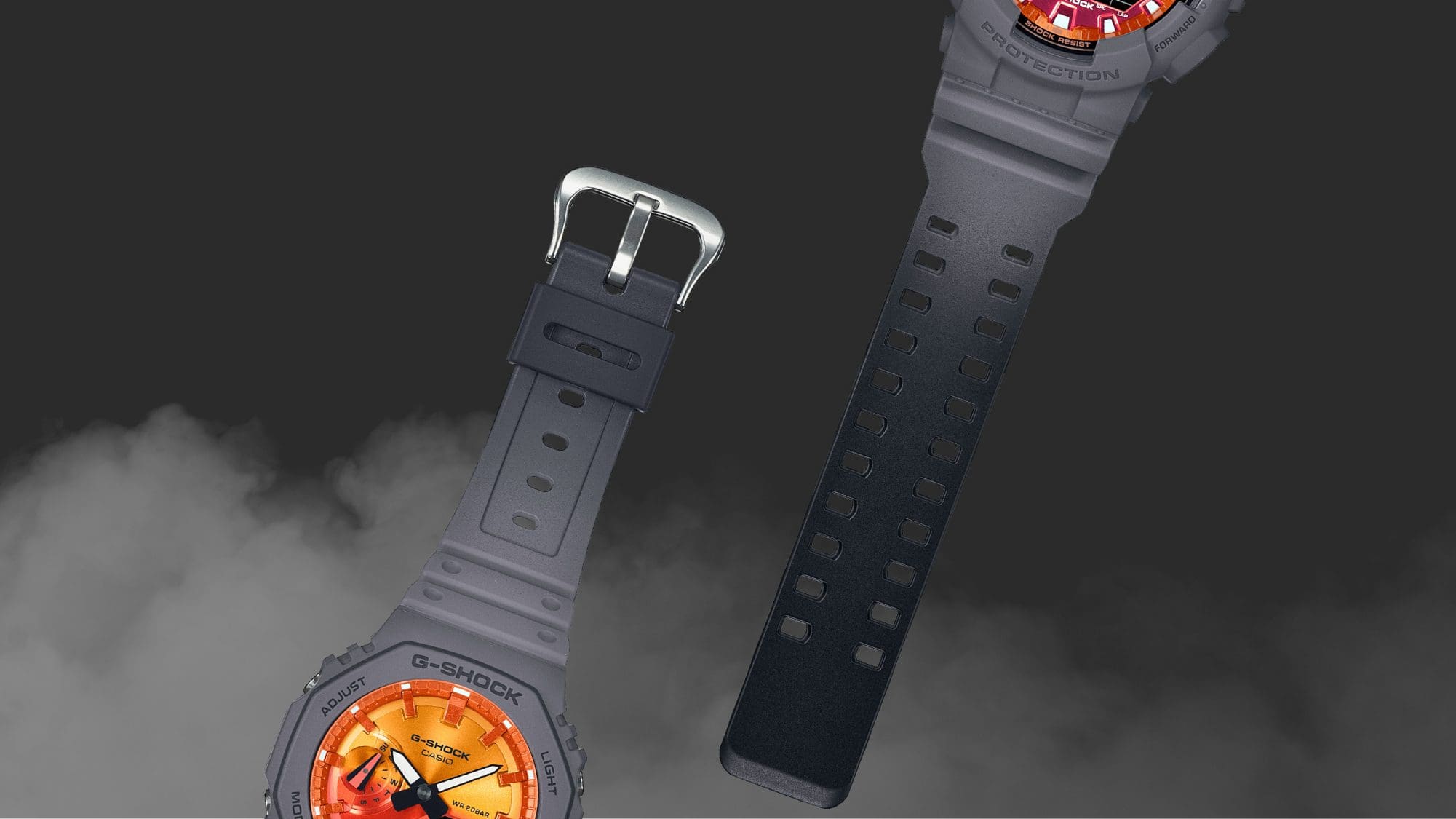 Orange flames of passion