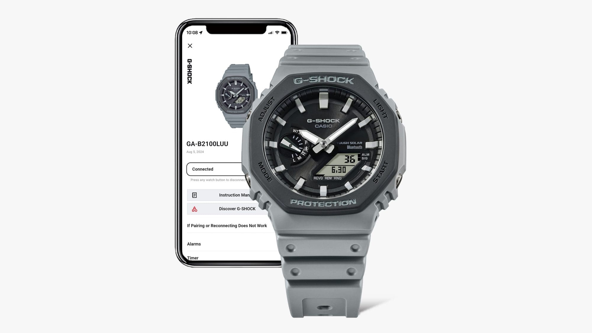 Solar-powered timekeeping with Bluetooth® for enhanced accuracy and reliability
