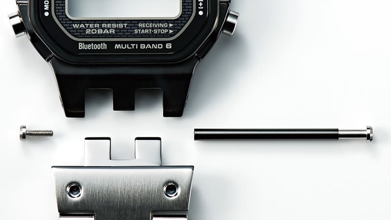 Band connection structure