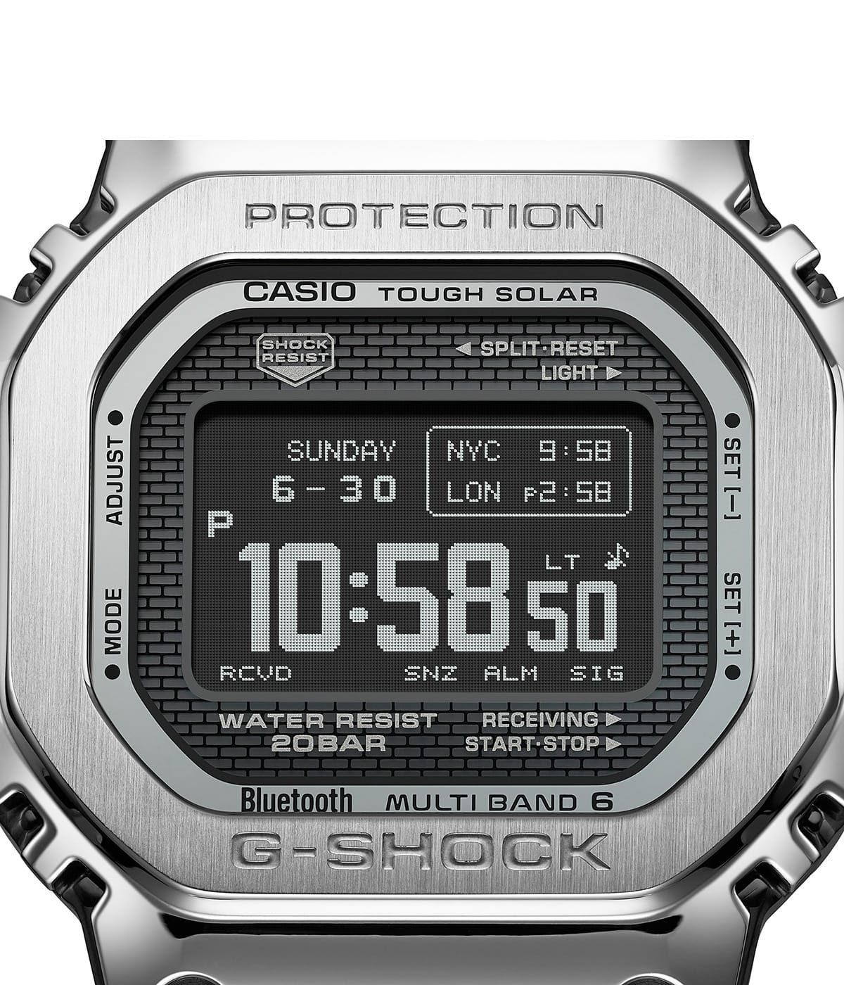 Standard, Type D: Triple time display