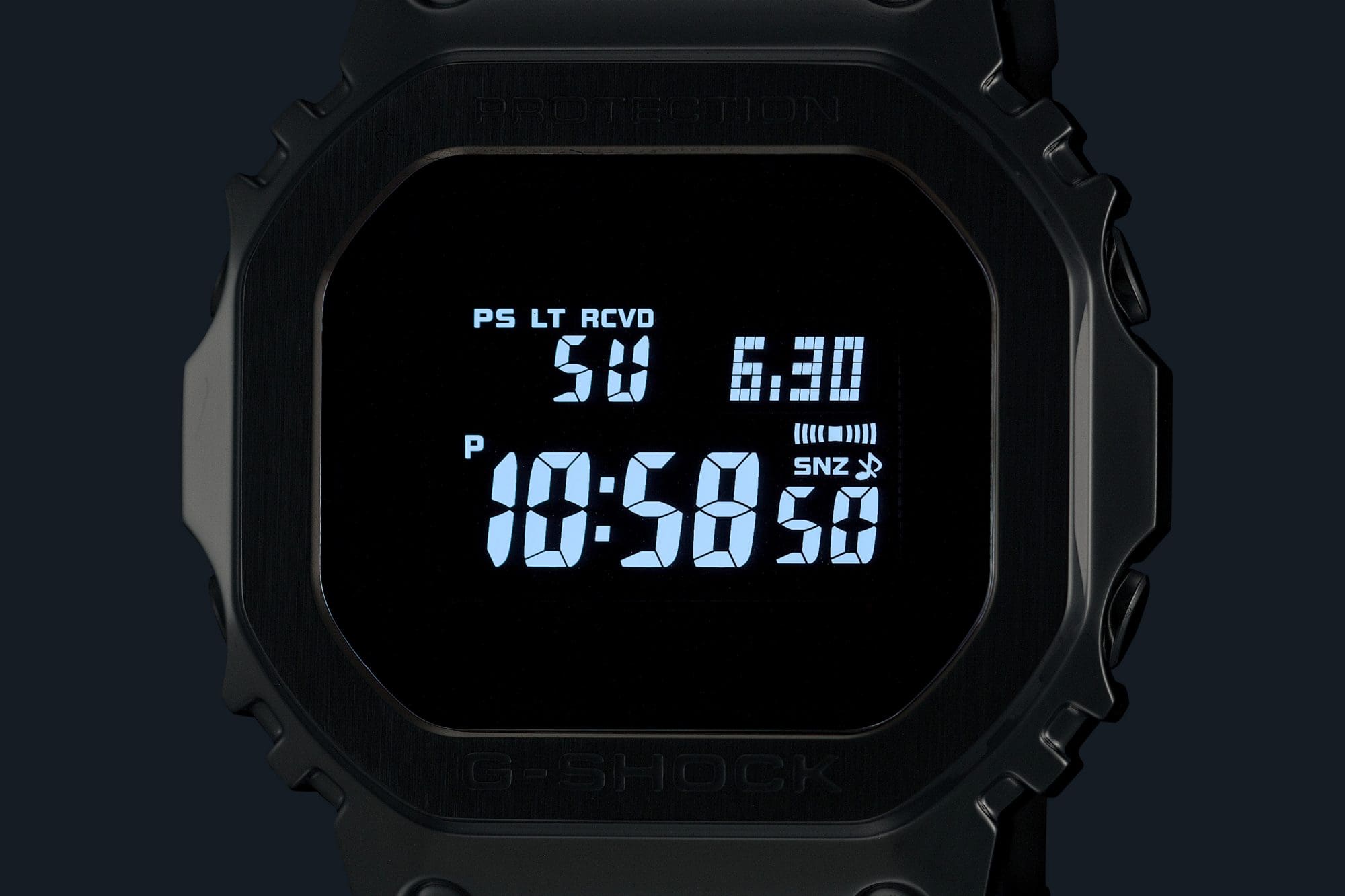 A photo of GMW-B5000D-2 lit up