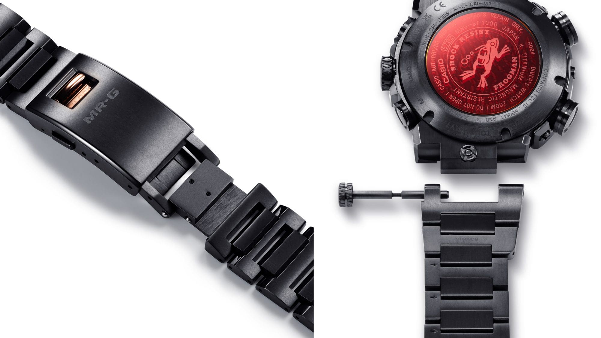 Titanium band designed for textural appeal and fit