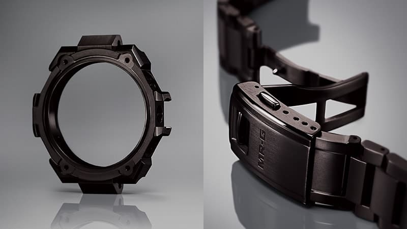 Titanium case and separate solid titanium band