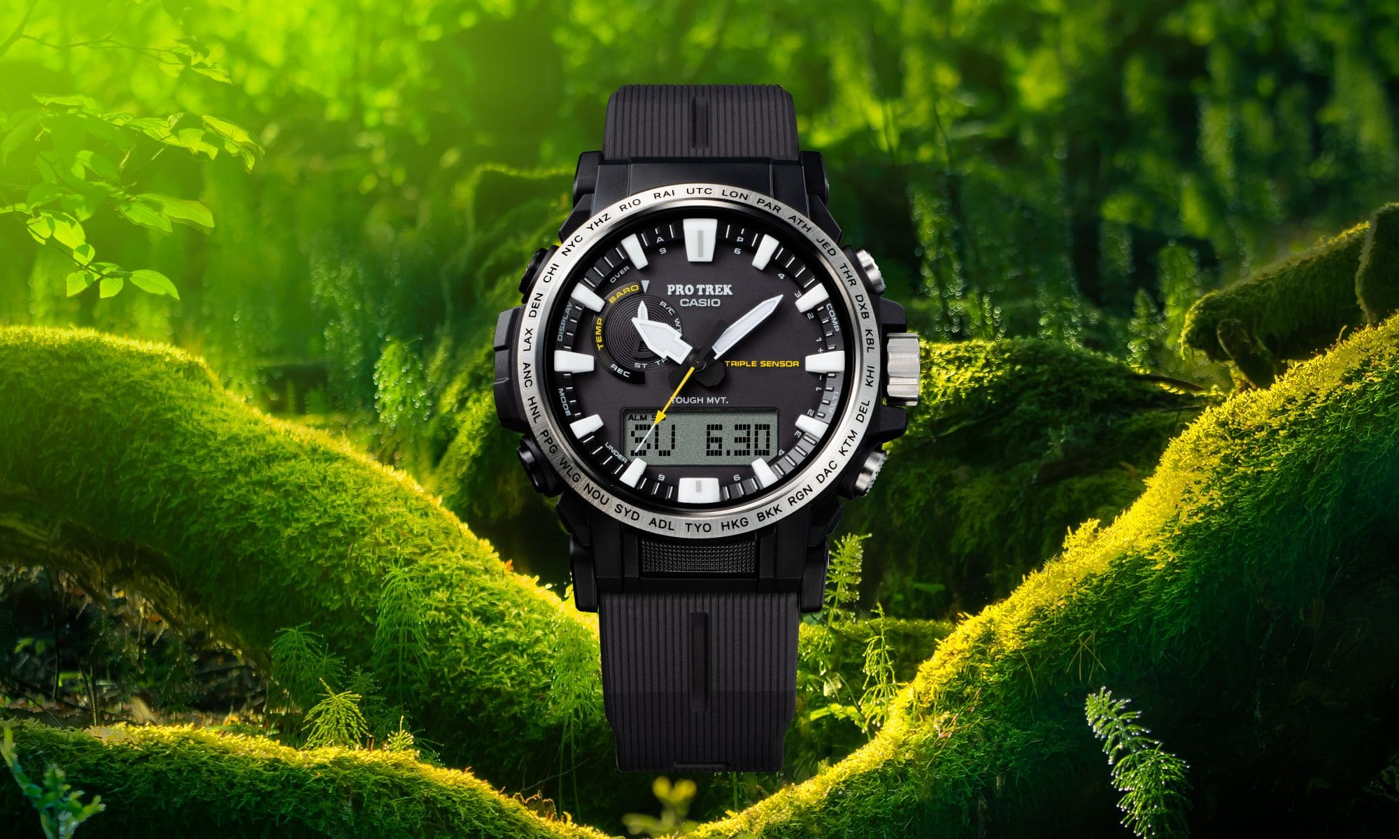 PRW61-1A | Eco-Friendly Black Watch - PRO TREK | CASIO