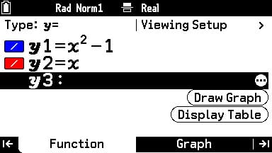 formula function screen
