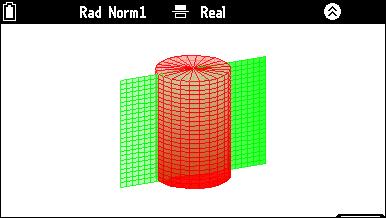 Cylinder and plane graphs