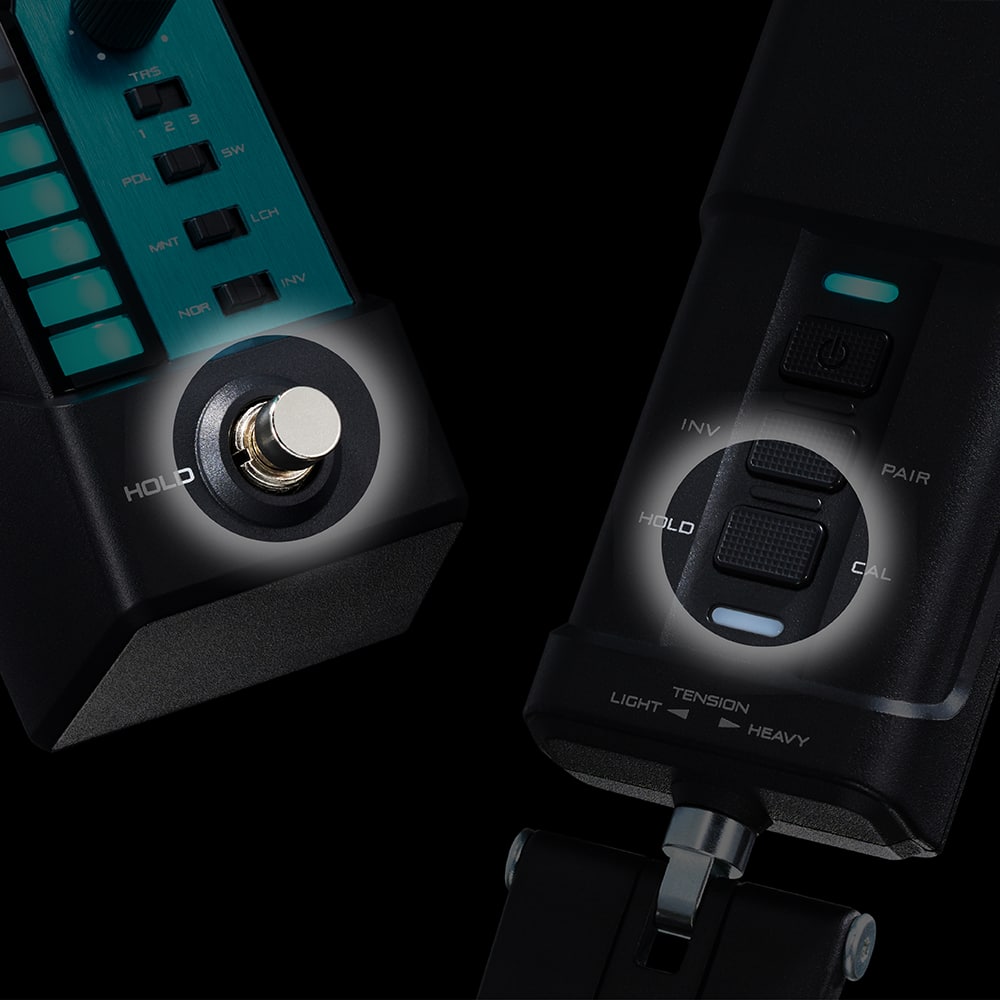 An image of the DIMENSION SHIFTER  transmitter and receiver lined up