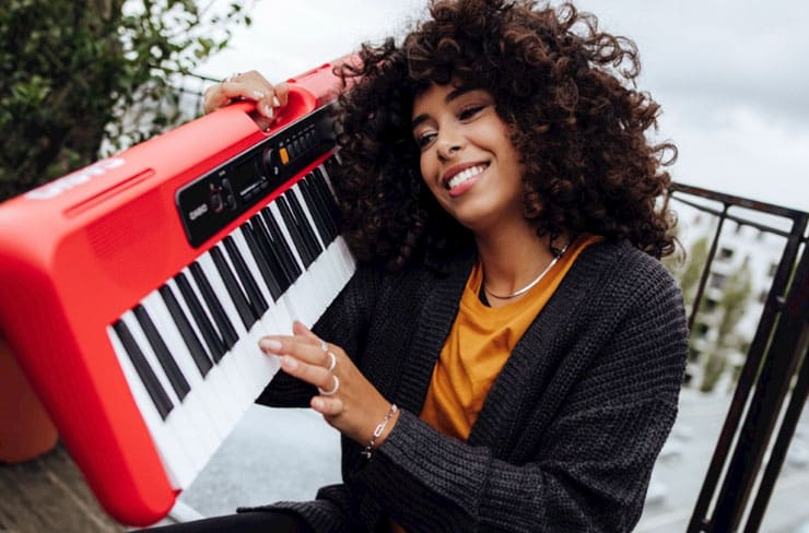 Casiotone CT-S200RD Red portable keyboard digital piano