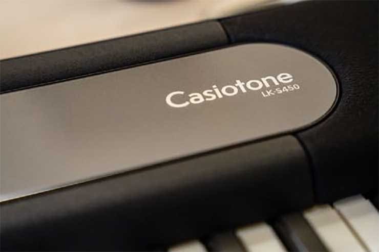 Casiotone LK-S450 logo type Casiotone LK-S450 logo type