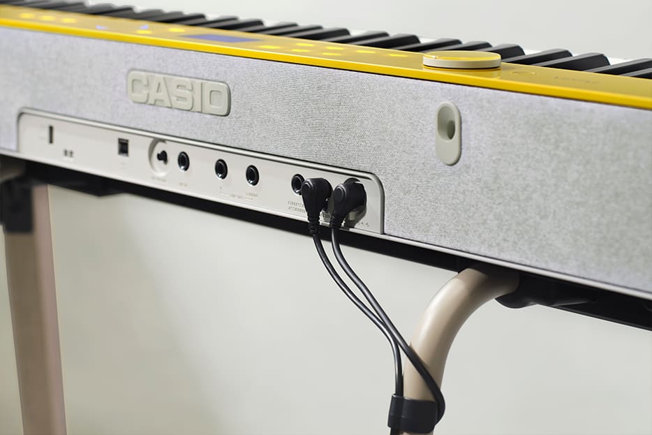 Yellow PX-S7000 keyboard