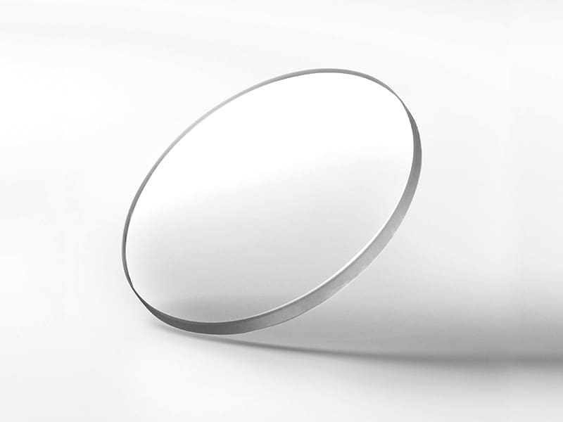 Cristal de zafiro con revestimiento no reflectante