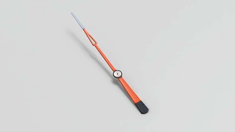 Segundero de fibra de carbono