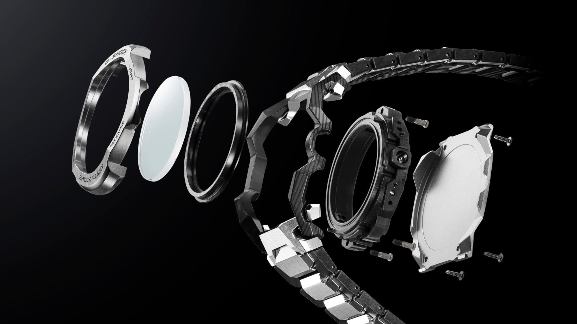 Imagen de piezas estructurales patentadas que presentan un marco de fusión de material híbrido