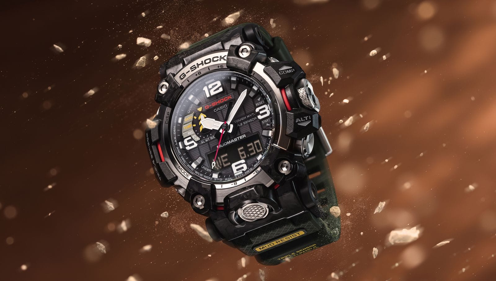 Reloj Casio G-Shock Mudmaster hombre GWG-2000-1A1ER - Joyería Oliva