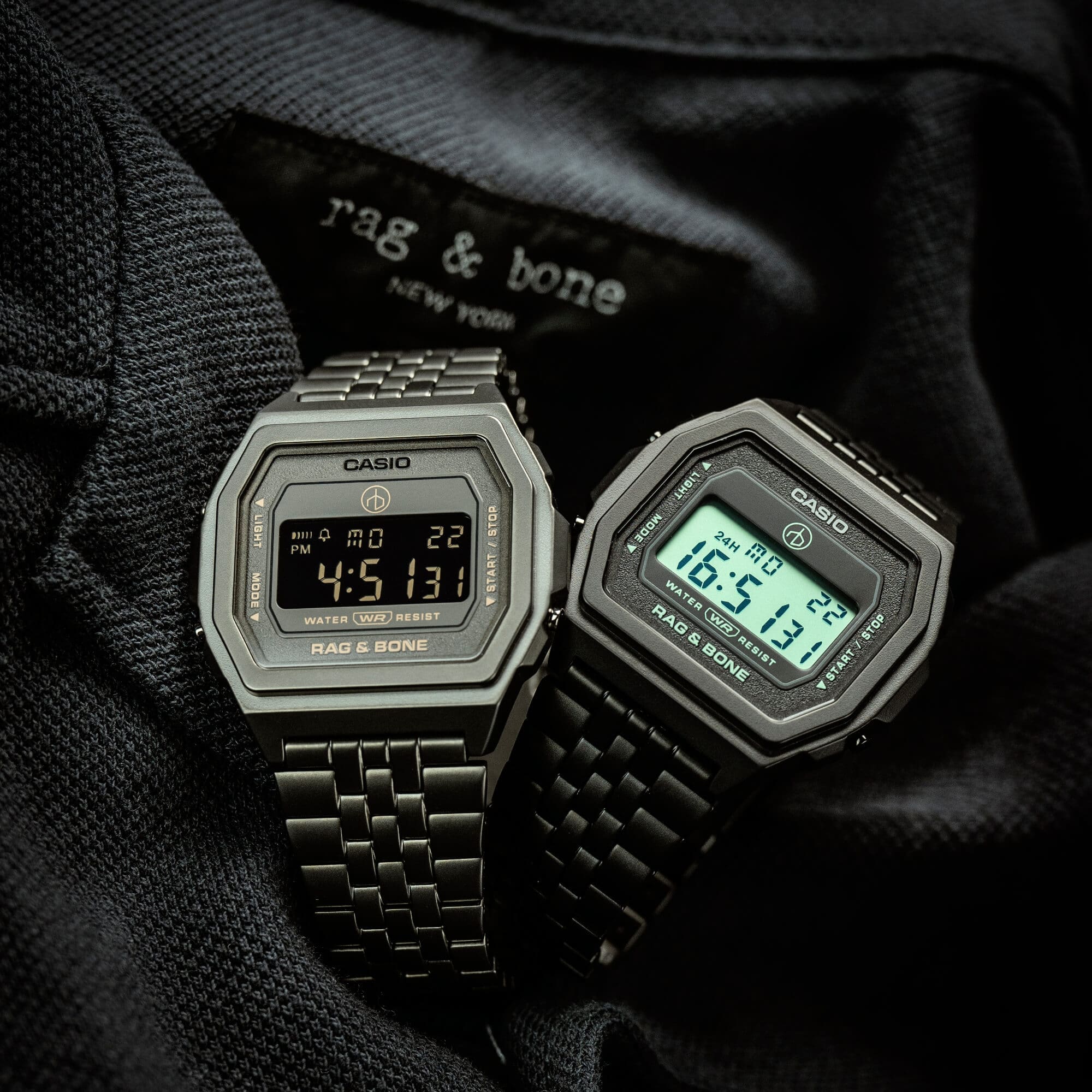 Imagen del producto A1000RCB-1 y A1000RCG-8B de Casio Vintage