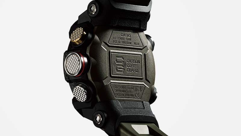 Fond de boîtier d'une montre Master of G Mudmaster GG-B100