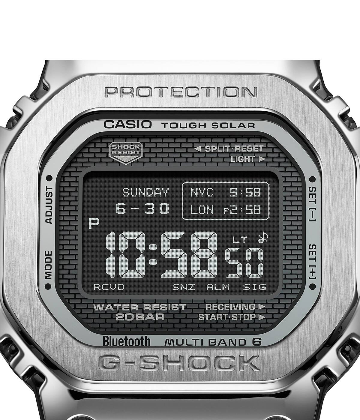 Klasik, Tipe D: Tampilan waktu split: