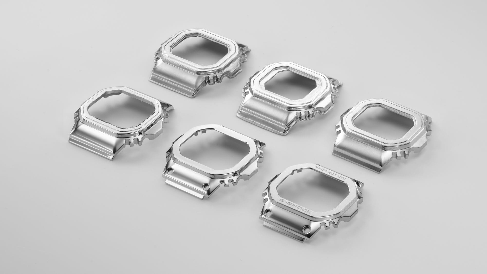 Gambar proses penyelesaian bezel untuk GMW-BZ5000RC