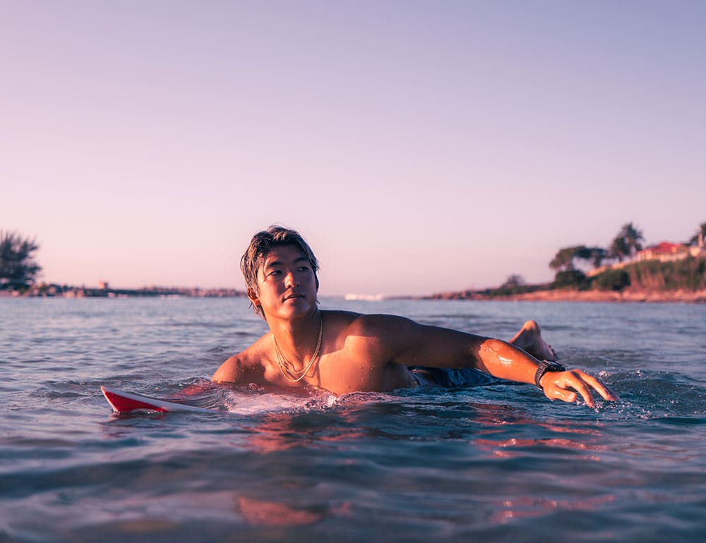 Foto di Kanoa Igarashi