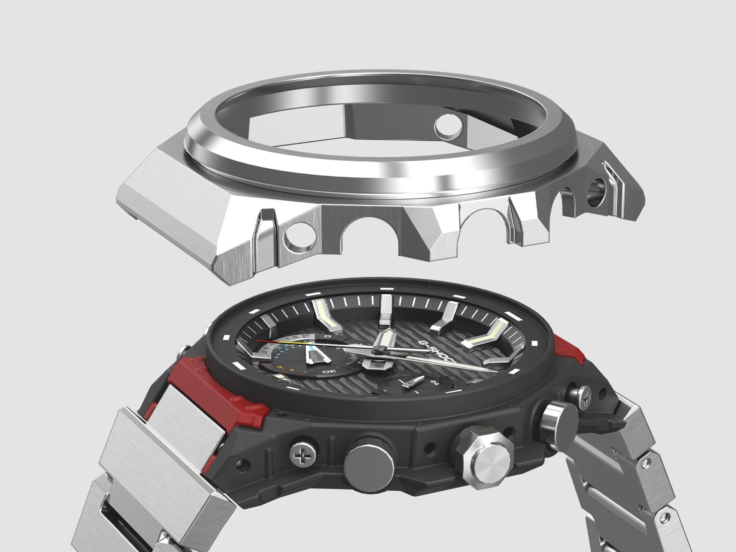 La struttura antiurto  del GST-B1000