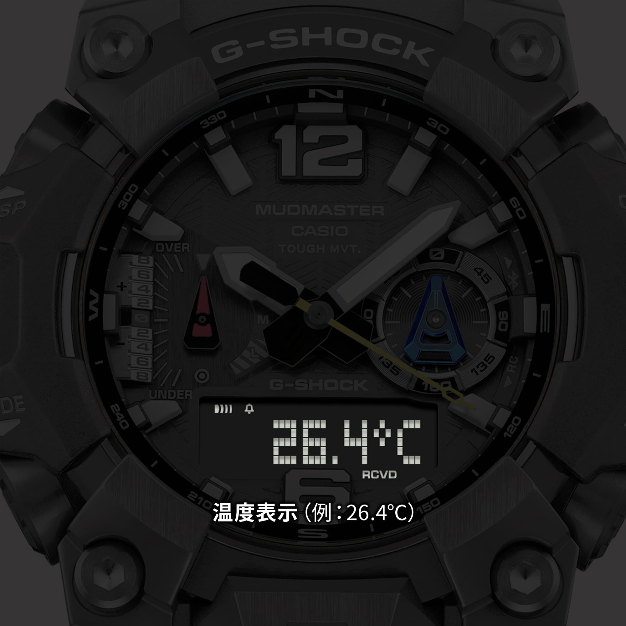 温度計測時の表示イメージ画像