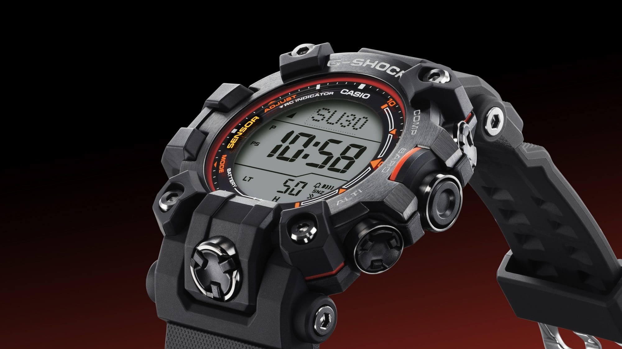 デュプレックスLCD採用MUDMAN GW-9500MEC