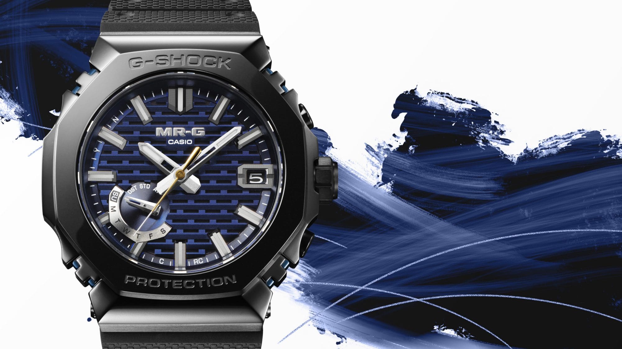 CASIO G-SHOCK MR-G MRG-122-2A チタン ネイビー