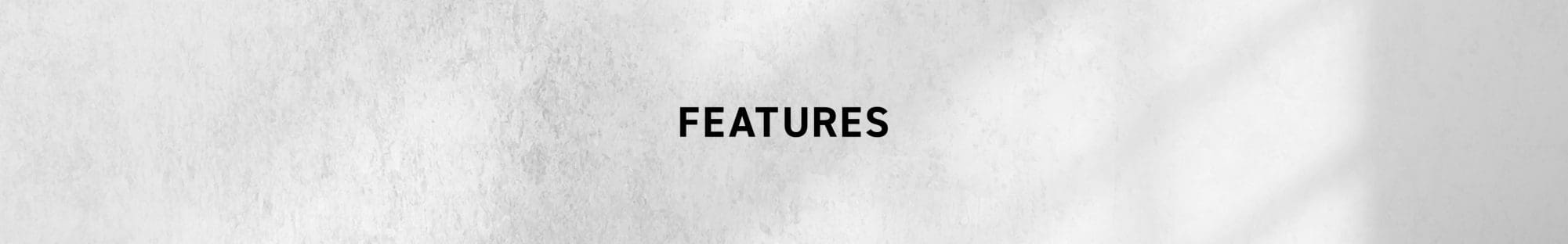 FEATURESタイトル画像